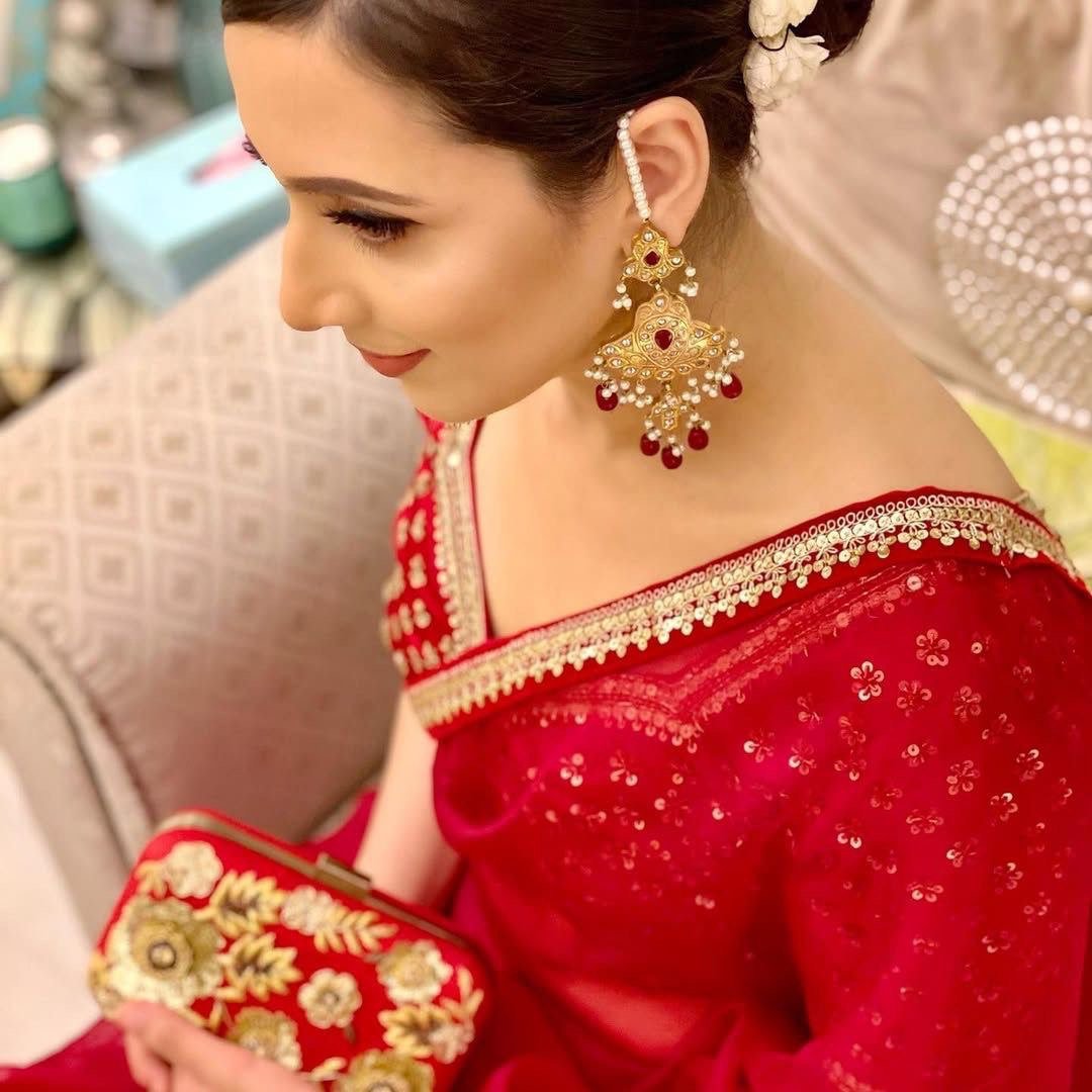 Designer Organza Saree with Mono Banglori Silk Blouse – Thread & Sequin Work - Image 2